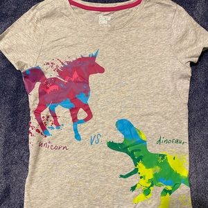 Spotted Zebra Tee Girls L